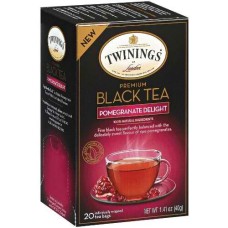 Twinings Pomegranate Delight Black Tea (3x20 BAGS)