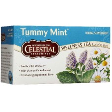 Celetial Seasoings Tummy Mint Herb Tea (6x20bag)