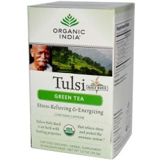 India Green Tulsi Tea (3x18 ct)