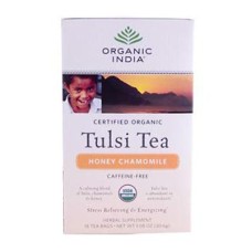 India Honey Chamomile Tulsi Tea (3x18 ct)