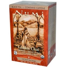 Numi Tea Golden Chai Black Tea (3x18 Bag)