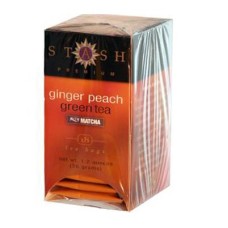 Stash Tea Ginger Peach Green Tea (6x18 Bag)