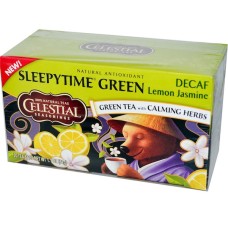 Celestial Seasonings Sleepytim Lem Jas Decaf (6x20BAG )