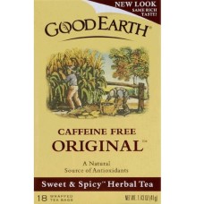 Good Earth Teas Original Caf Free Tea (6x18BAG )