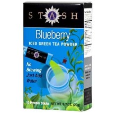 Stash Tea BluBerry Grntea Powder (12x10 CT)