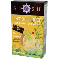 Stash Tea LemGinger Greentea Pwd (12x10 CT)