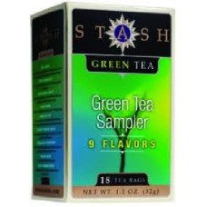 Stash Tea Green Tea Sampler (6x18BAG )