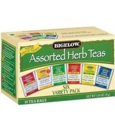 Bigelow 6 Assorted Herbal Teas (6x18 Bag )