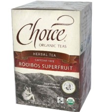 Choice Organic Teas Rooibos Superfruit (6x16 Bag)