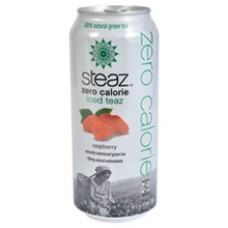 Steaz ZERO Calorie Raspberry (12x16 Oz)